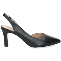 Peter Kaiser Peter Kaiser 79642 022, Peeptoes & Slingpumps, Schwarz, Damen Peeptoepumps schwarz 37 EU