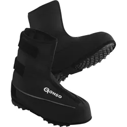 Fahrradschuh GONSO "Primaloft Überschuh", Herren, Gr. XXL, schwarz, 100% Polyamid, Schuhe, Schuhüberzieher, warm & wasserabweisend, Regenschuhe