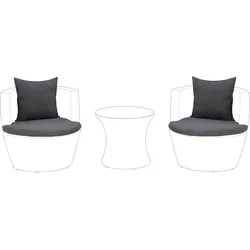 Outdoor Kissenbezug Set CAPRI Grau