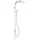 Primaster Kopfbrausesystem Water Fun Handbrause 5 Strahlarten Verchromt 123cm