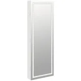 vidaXL Schmuckschrank mit LED-Beleuchtung