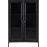 Woood Vitrine Xam Holz Schwarz