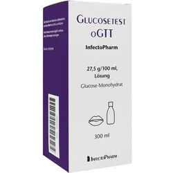 GLUCOSETEST oGTT InfectoPharm 27,5 g/100 ml Lösung 300 ml