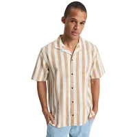 QUIKSILVER Kurzarmhemd Weiß XS
