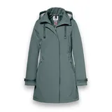 District Übergangsjacke Poppy (Parka, mit Kapuze, wasserabweisend) grün Damen