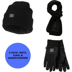 Thermoset Herren - Mütze/Handschuhe/Schal One Size