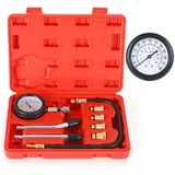 8-teiliges Zylinderdruck-diagnosegerät – Professionelles Kompressionsprüfgerät-set Für Benzin- Und Dieselpumpen