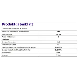 Teka Backofen HydroClean + Induktionskochfeld Power+