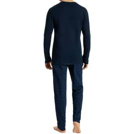 SCHIESSER Herren Schlafanzug Uncover by Schiesser (2 tlg) blau 52