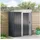 vidaXL Gartenhütten Anthrazit 137 x 81 x 180 cm Metall