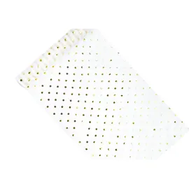 OEM Tischläufer Organza 36 cm x 9 m Weiß/Gold