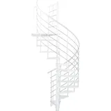 Minka Spindeltreppe Spino 38 - 305,5 cm Edelstahl/ Kunststoff/ PVC/ Stahl