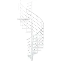 Minka Spindeltreppe Spino 38 - 305,5 cm Edelstahl/ Kunststoff/ PVC/ Stahl