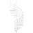 Minka Spindeltreppe Spino 38 - 305,5 cm Edelstahl/ Kunststoff/ PVC/ Stahl