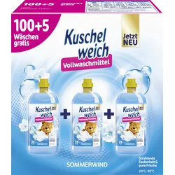 Kuschelweich Vollwaschmittel Sommerwind Maxipack