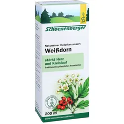 Weißdorn naturreiner Heilpflanzensaft Schoenenberger