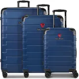 Tonino Lamborghini Milano Koffer-Set 3-tlg. blau