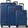 Tonino Lamborghini Milano Koffer-Set 3-tlg. blau