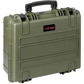 Explorer Cases 4419HL.G green with pick & pluck foam (B x H x T) 45 x 35 x 19cm Olivgrün 4419HL.G