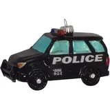 Krebs Glas Lauscha Weihnachtsornament SUV Polizei 1-tlg. 7cm