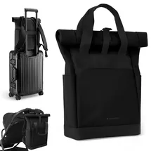 KIKKABOO Wickelrucksack Cerise Schwarz