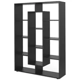 Vicco Raumteiler Schwarz, 107.2 x 143 cm,