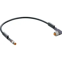 Belden 11867-1 Sensor-/Aktor-Steckverbinder, konfektioniert M12 Stecker, gerade, Buchse, gewinkelt