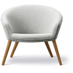 Fredericia Ditzel Lounge Chair, eiche geölt / hallingdal 116
