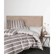 JANINE Modernclassic Unifarben Beige 155 x 220 cm + 80 x 80 cm
