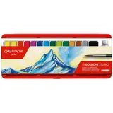 Caran d'Ache Malkasten GOUACHE STUDIO 15er Set