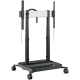Vogel's RISE 5308 Trolley mit motorisiertem Display-Liftsystem - 80 mm/s - Doppelrad-Rolle - schwarz