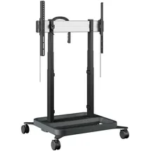 Vogel's RISE 5308 Trolley mit motorisiertem Display-Liftsystem - 80 mm/s - Doppelrad-Rolle - schwarz