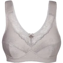 SUSA Entlastungs-BH "Entlastungs BH ohne Bügel Basic", Damen, Gr. 90, Cup F, lila (frosty lavender), Obermaterial: 55% Polyamid PA. 39% Baumwolle CO. 6% Elasthan EL., BHs Entlastungs-BH