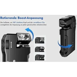 WUBEN G5 LED Taschenlampe 400 Lumen aufladbar wasserdicht schwarz