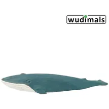Corvus Wudimals A040812 - Blauwal, Blue Whale, handgeschnitzt aus Holz