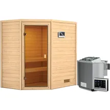 Karibu Jella inkl. 9 kW Bio-Kombiofen + ext. Steuerung