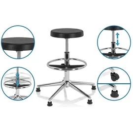 HJH Office TOP WORK 14 I Hartschaum Schwarz