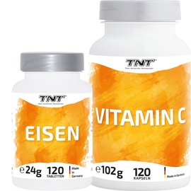 TNT (True Nutrition Technology) TNT Eisen + Vitamin C Bundle 126 g Tabletten