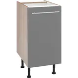 OPTIFIT Unterschrank Bern 40 cm breit, mit 1 Tür höhenverstellbaren Füßen, Metallgriff