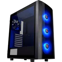 Thermaltake Versa J25 TG RGB, schwarz, Glasfenster (CA-1L8-00M1WN-01)