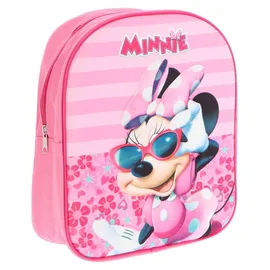 Disney Minnie Mouse 3D Rucksack Summer rosa