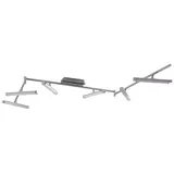 LINDBY Pilou 6 x 3,2 W dimmbar chrom/silber