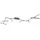 LINDBY Pilou 6 x 3,2 W dimmbar chrom/silber