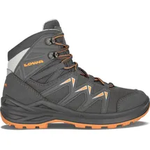 Lowa Innox PRO GTX MID JUNIOR (Synthetik/Textil, wasserdicht) graphitgrau/mango Kinder