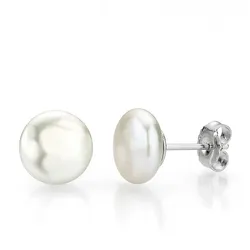 Perlenohrringe FIRETTI "Schmuck Geschenk Ohrschmuck Perle", bunt (silberfarben, weiß), Ohrringe, Silber 925 (Sterlingsilber)-Perlen, Silber 925 (Sterlingsilber), Perlen, Made in Germany - mit Süßwasserzuchtperle