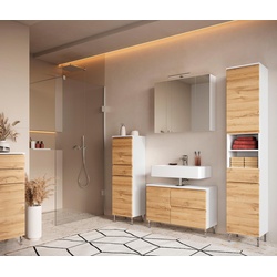 Tchibo - Schrank »Torrance« - 34x34x120cm - braun - Holz / Holz