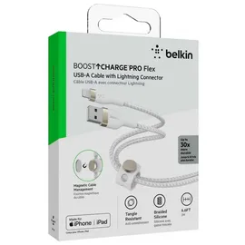 Belkin CAA010BT2MWH Lightning-Kabel 2 m Weiß