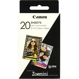 Canon Zink 5 x 7,6 cm 20 Blatt