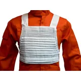 OEM X-Wing Rebel Fighter Pilot Nur weiße Flak Weste Star Wars Kostüme (XXL)