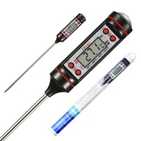 Thermometer Einstech Fleischthermometer Grill Flüssigkeitsthermometer -50 +300°C